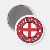 Aimant Liverpool Angleterre (Recto/Verso)