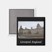 Aimant Liverpool, Angleterre (Recto/Verso)