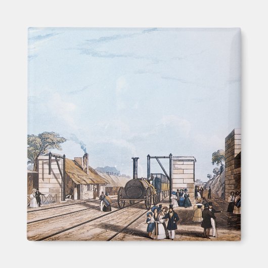 Aimant Liverpool et Manchester Railway : (Devant)