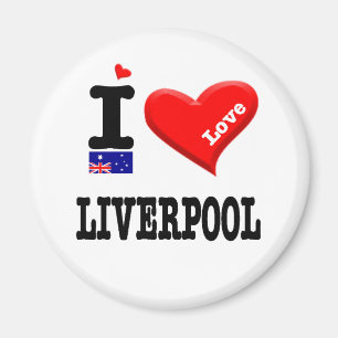 Aimant LIVERPOOL - I Love