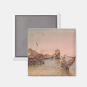 Aimant Livraison sur le canal de Suez (Recto/Verso)