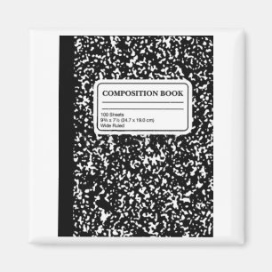 Aimant Livre de composition/Étudiant-Enseignant
