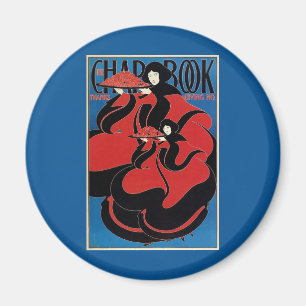 Aimant Livre de poche vintage Art Nouveau Thanksgiving
