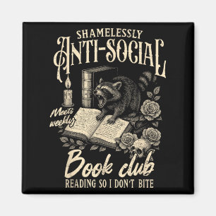 Aimant Livre Lover Lecture livre sans vergogne anti-socia