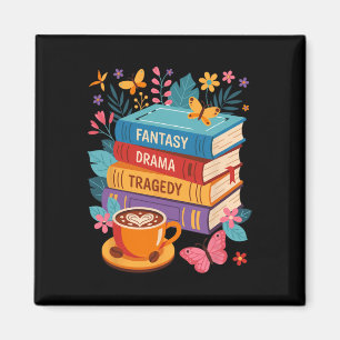 Aimant Livres de Fantastique Drame Tragédie Subtil Anti-t