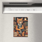 aimant livres et chats (In Situ (Lave-vaisselle))