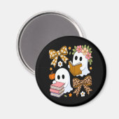 Aimant Livres fantômes Halloween Floral Automne Halloween (Recto/Verso)