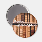 Aimant Livres - Le meilleur ami d'une fille. (Recto/Verso)