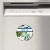 Aimant Lizard en mosaïque de Barcelone (In Situ (Lave-vaisselle))