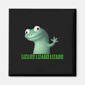 Aimant Lizard Mème Lizard Lizard Lizard Lizard Drôle Grap (Devant)