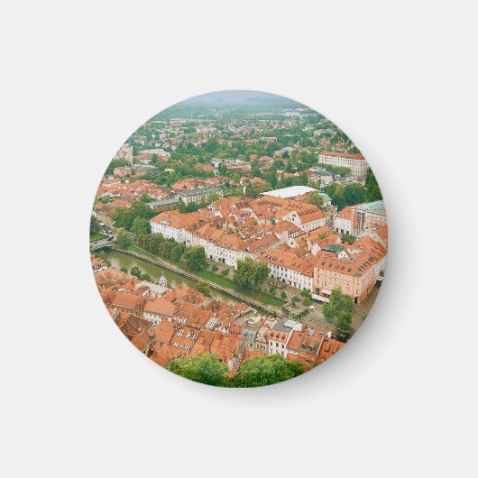 Aimant Ljubljana d'en haut (Devant)