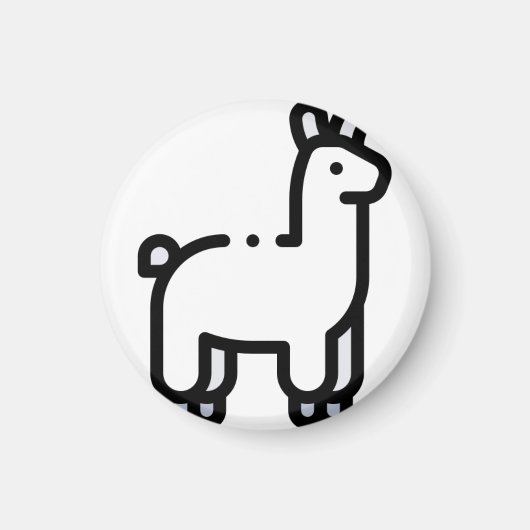 Aimant Llama (Devant)