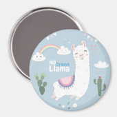 Aimant Llama (Recto/Verso)
