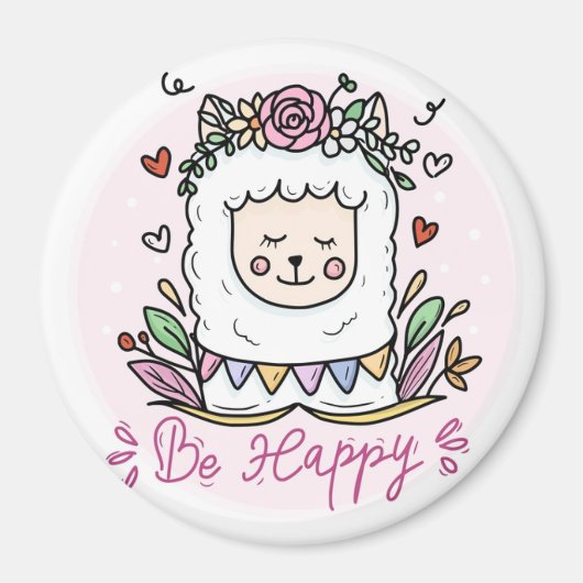 Aimant Llama (Devant)