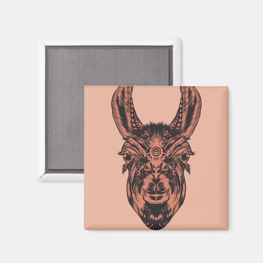 Aimant Llama (Recto/Verso)