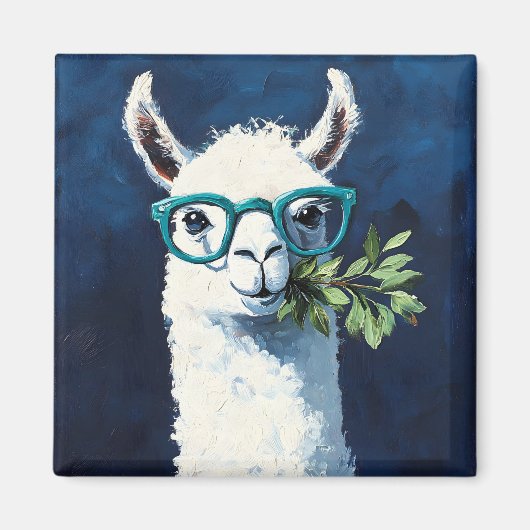 Aimant Llama Chic intelligent (Devant)
