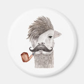 Aimant Llama Hipster (Devant)
