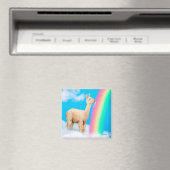 Aimant Llama Licking Rainbow (In Situ (Lave-vaisselle))
