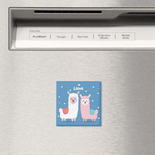 Aimant Llama Love (In Situ (Lave-vaisselle))