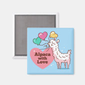 Aimant Llama Love (Recto/Verso)