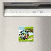 Aimant Llama vs Evil Squid Epic Space Battle (In Situ (Lave-vaisselle))