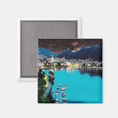 Aimant LMD001 COMO - Lac - Lombardie - Italie - Frigo (Recto/Verso)