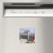 Aimant LMD013 MILAN, Stazione Centrale, Italie, Frigo (In Situ (Lave-vaisselle))