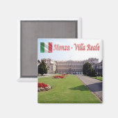 Aimant LMD054 MONZA, Palais Royal, Italie, Frigo (Recto/Verso)