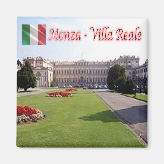 Aimant LMD054 MONZA, Palais Royal, Italie, Frigo (Devant)