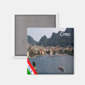 Aimant LMD087 COMO, Lombardie, Italie, Frigo (Recto/Verso)