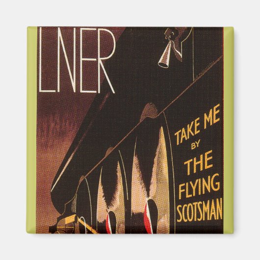 Aimant LNER Flying Scotsman (Devant)