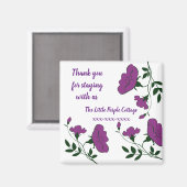 Aimant Location de Merci Appréciation des clients (Recto/Verso)