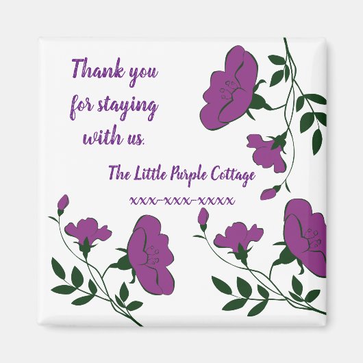 Aimant Location de Merci Appréciation des clients (Devant)