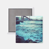 Aimant L'océan et le pont (Recto/Verso)