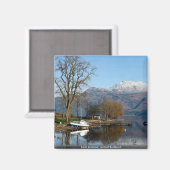 Aimant Loch Lomond, centre de l'Écosse (Recto/Verso)