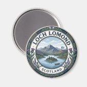 Aimant Loch Lomond Écosse (Recto/Verso)