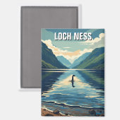 Aimant Loch Ness Nessie Travel (Recto/Verso)