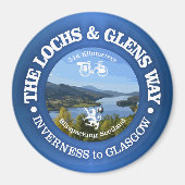 Aimant Lochs & Glens Way (vélo c) (Devant)