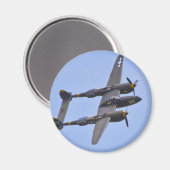Aimant Lockhhe P-38J Lightning a (Recto/Verso)