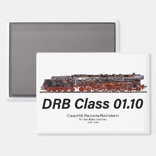 Aimant Locomotive à vapeur DRB Classe 01.10 de la Deutsch