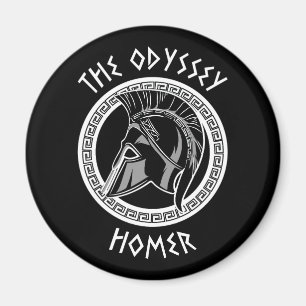Aimant L'Odyssée Homère Casque Grec Mythologie Antique I