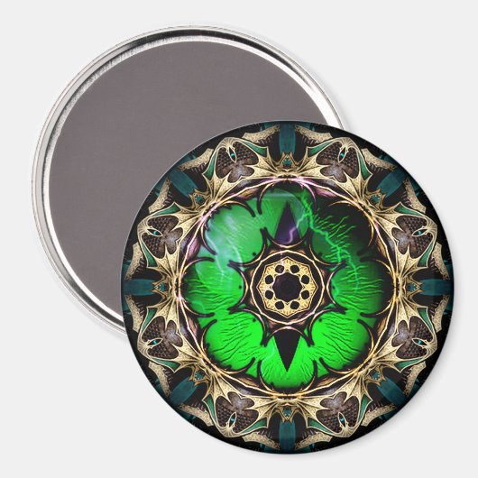 Aimant L'oeil du dragon (Recto/Verso)