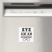 Aimant L'oeil est un optométriste drôle d'optométrie (In Situ (Lave-vaisselle))