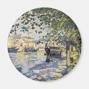 Aimant L'œuvre de Monet, la Seine à Rouen,