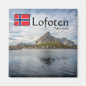 Aimant Lofoten Norvège (Devant)