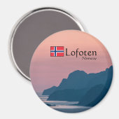 Aimant Lofoten Norvège (Recto/Verso)