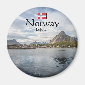 Aimant Lofoten Norvège (Devant)