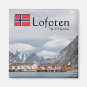 Aimant Lofoten Norvège (Devant)