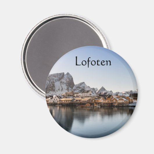 Aimant Lofoten Norvège (Recto/Verso)