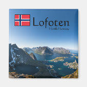 Aimant Lofoten Norvège (Devant)